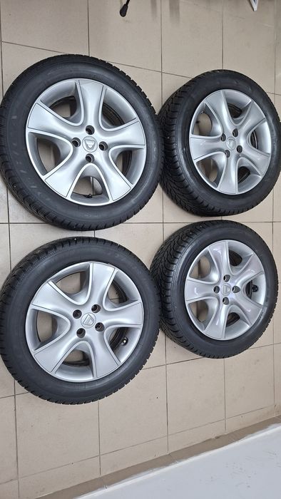 Set 4 roti structurale originale Dacia Logan Sandero Stepway cu 205. 55 R16 M+S