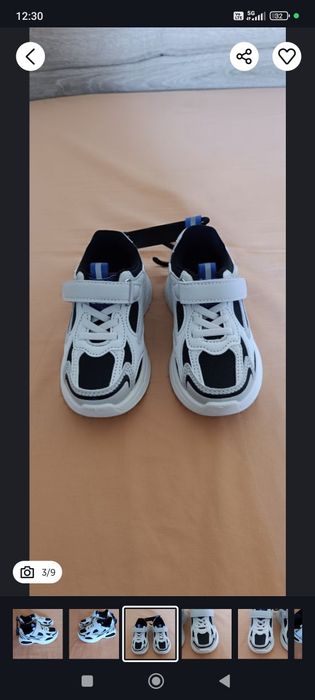 Нови красиви маратонки за момче номер 25