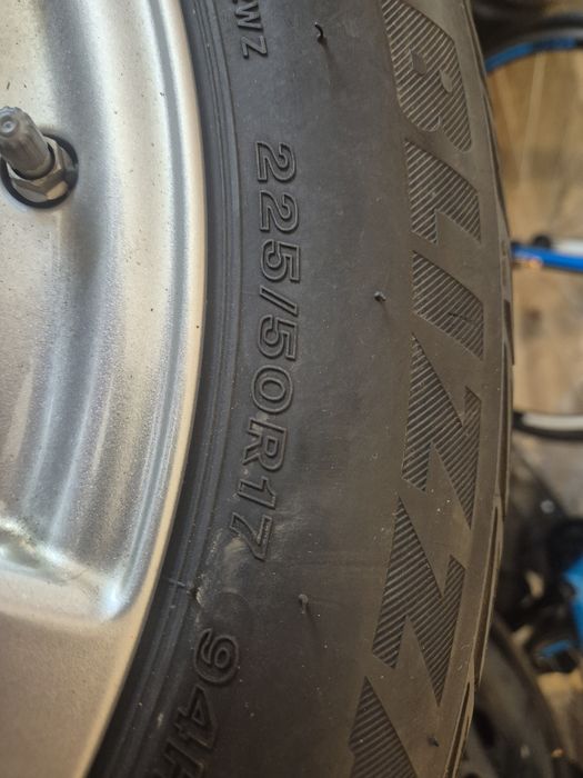Jante originale Mercedes W205 Bridgestone 225/50/17 de iarna