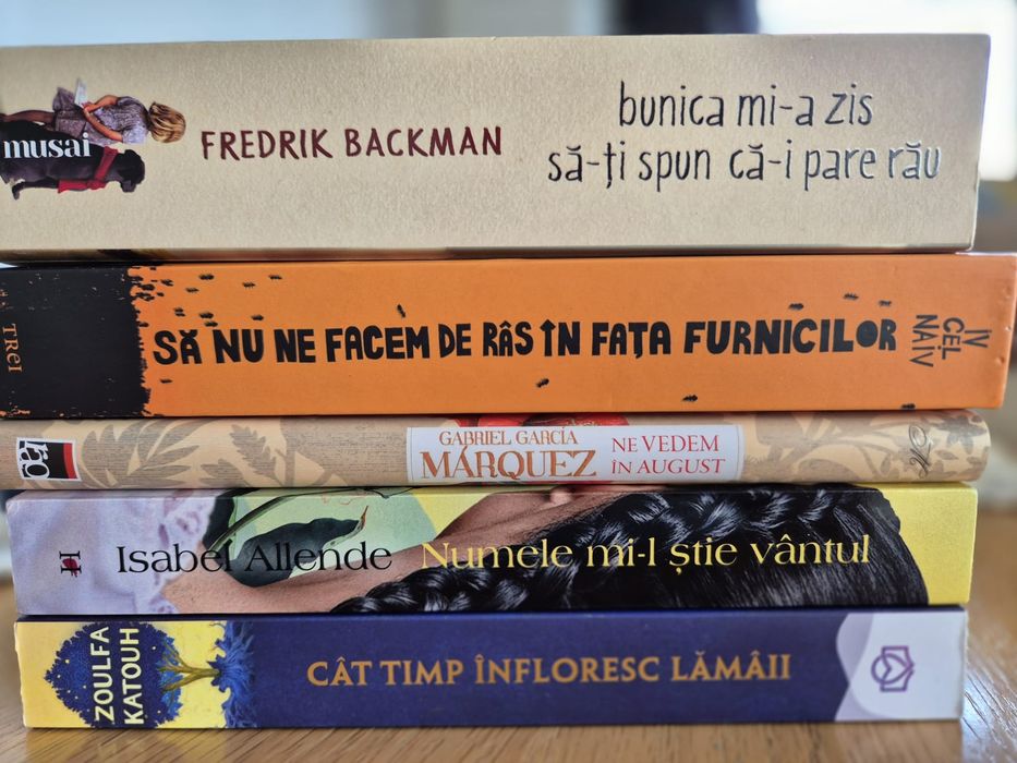 Carti beletristica - pachet 5 carti