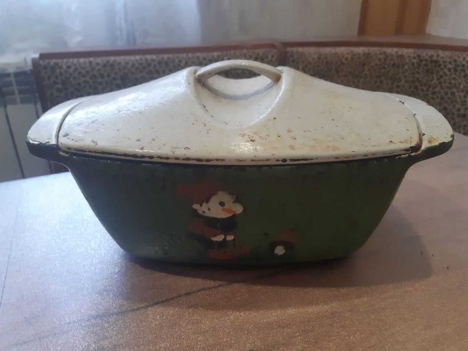 Утятница чугунная