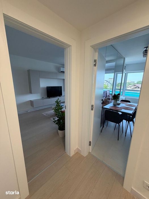 2 camere mobilat / prima inchiriere/ bucurestii noi / metrou 5 min