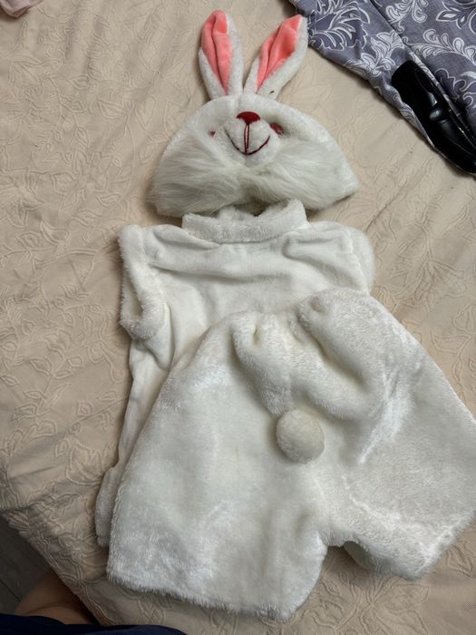 костюм зайчика на возраст 3-5 лет