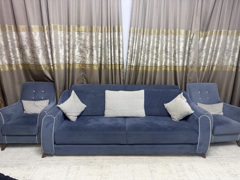 СРОЧНО ПРОДАМ диван и кресло