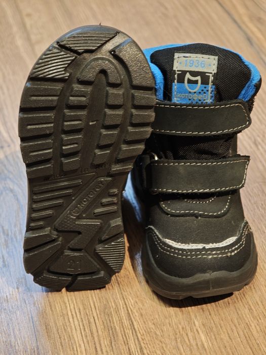 Демисезонные ботинки; 21 размер; (Котофей)