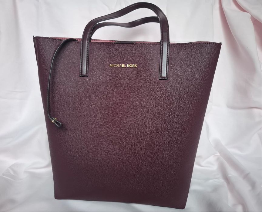 Сумка Michele Kors original бордовый + кошелек
