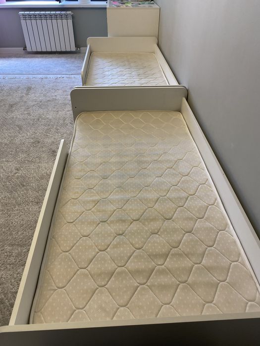 детский кровать с матрасом