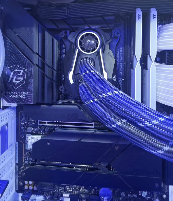 Asrock Z790 PG Riptide Wifi + i7 14700KF Contact Frame