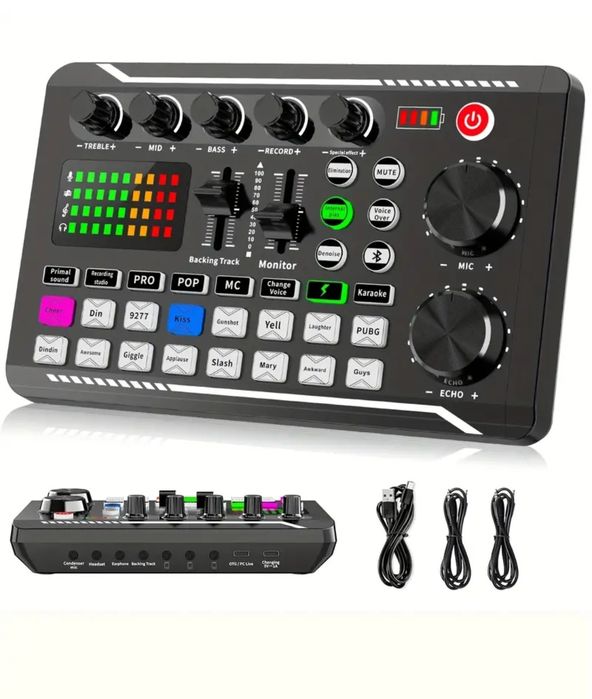 Audio dJ Live PC Laptop Vlog, Transmisii Live și YouTube TikTok BT