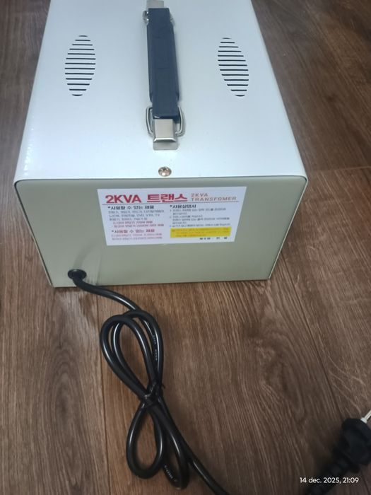 Transformator coborâtor de tensiune Hanil Transformer de 2 kVA.