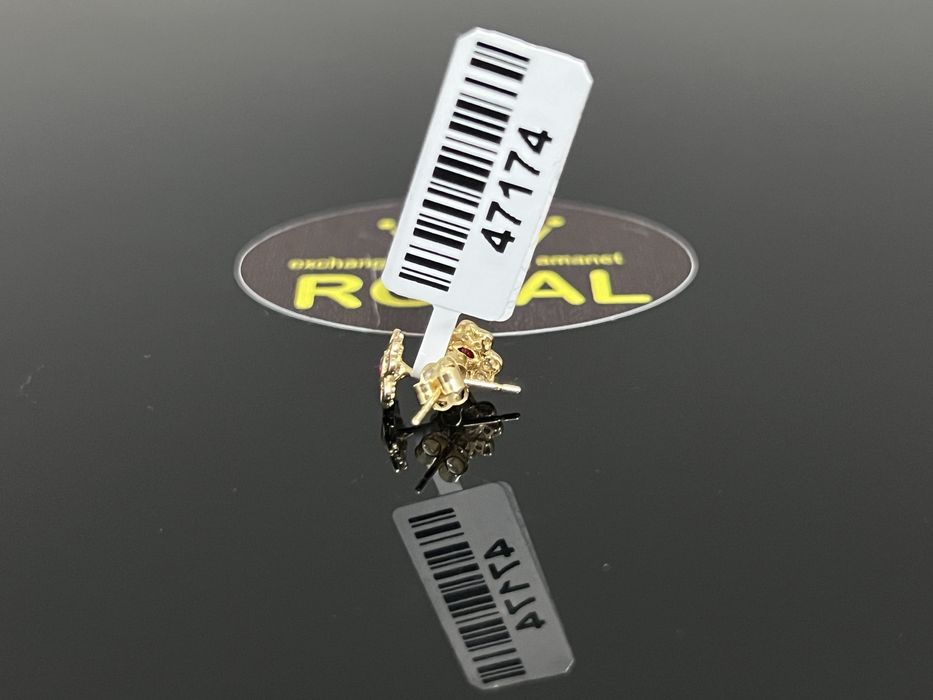 Bijuteria Royal CB : Cercei aur 14k 585  0,64 gr