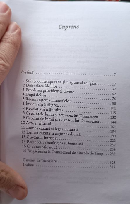 Dumnezeul naturii. Intruparea si stiinta contemportana