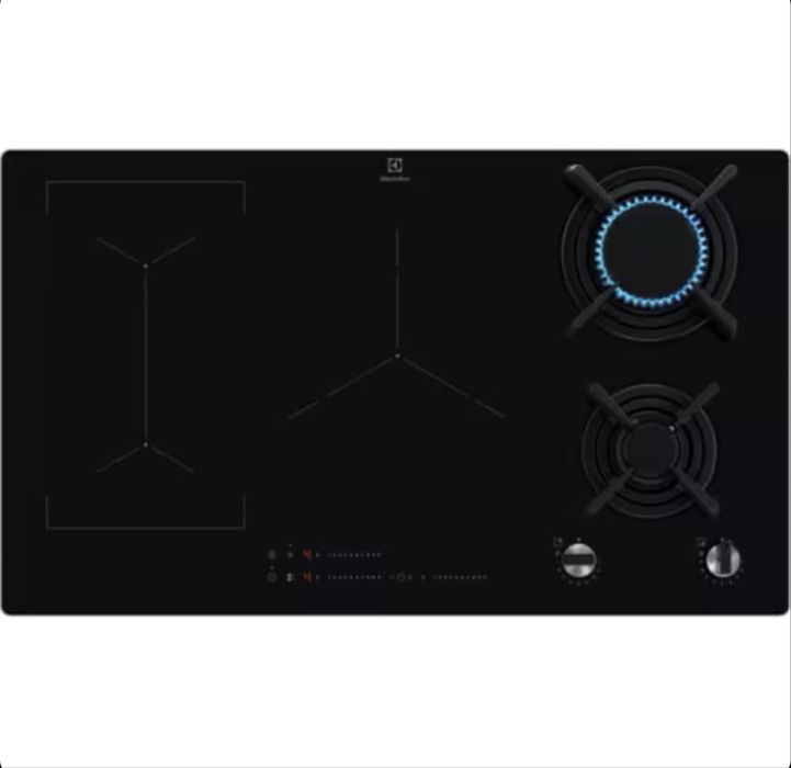Plita mixta inductie/gaz Electrolux KDI951723K 90cm negru