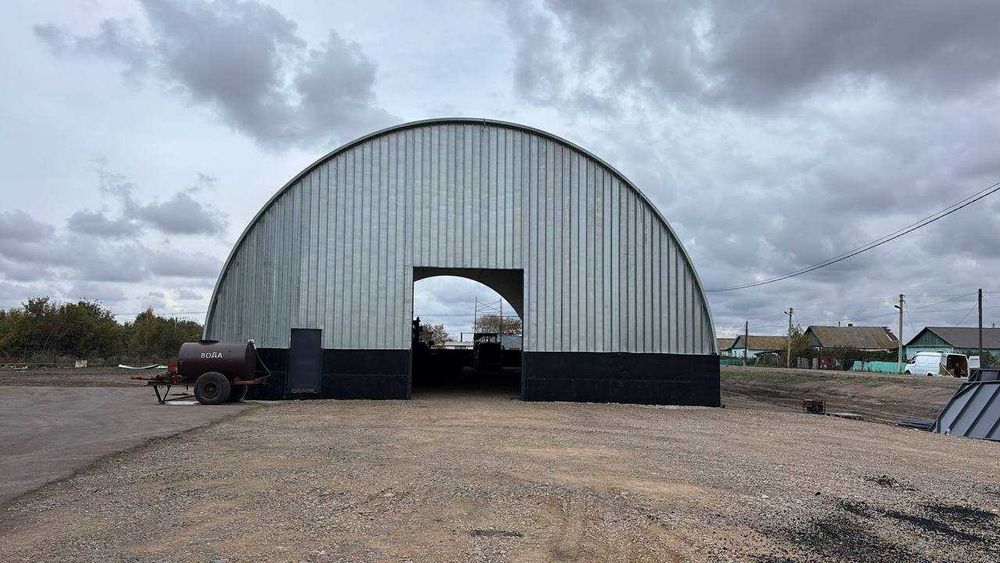 Ангар зернохранилище