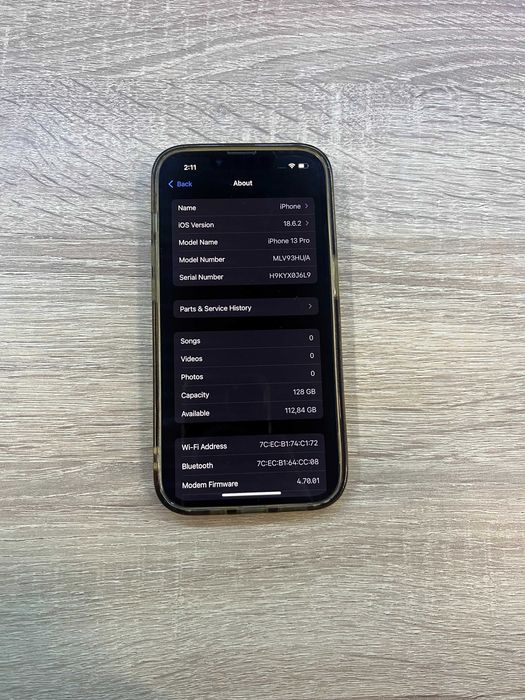 iphone 13 PRO 128 gb