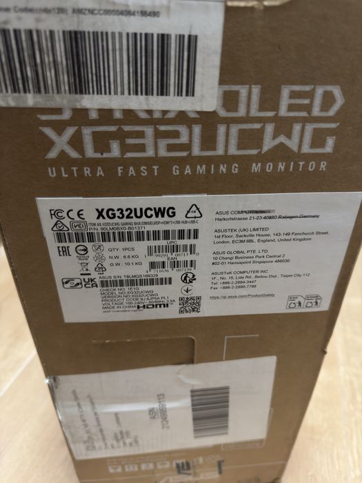 Гейминг монитор ASUS - ROG Strix XG32UCWG