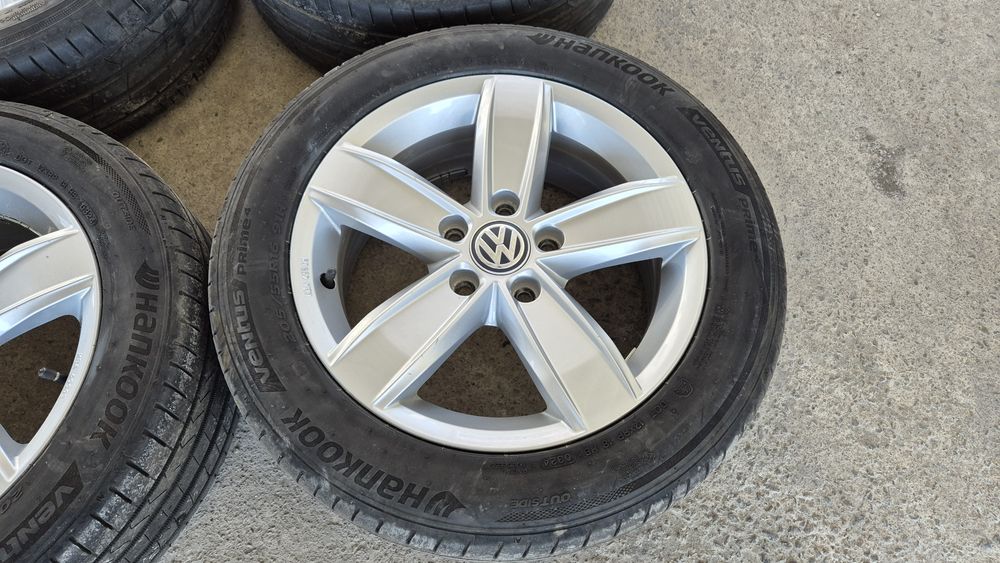 Оригинални джанти 16цола 5х112 6.5j ET42 с летни гуми Hankook