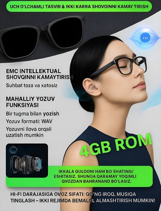 Умные очки, smart glasses