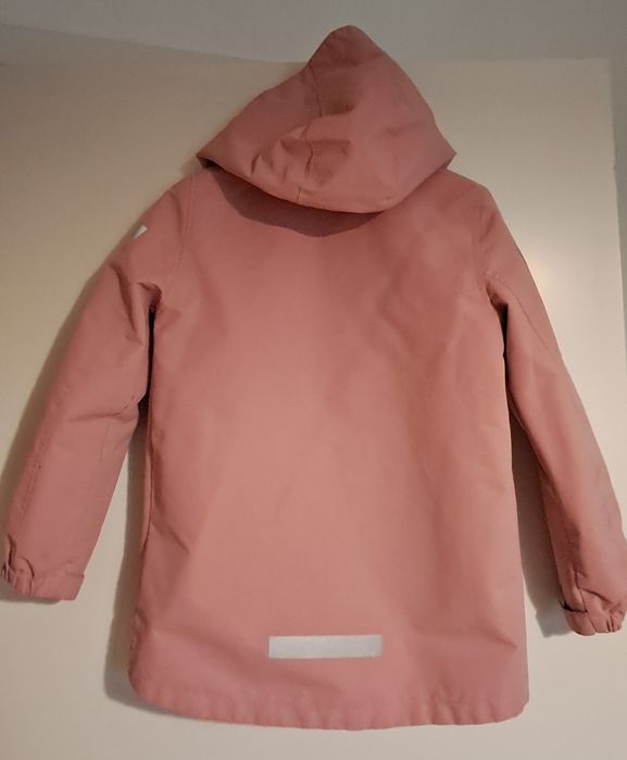 Geaca impermeabila căptușita fete 8-9 ani