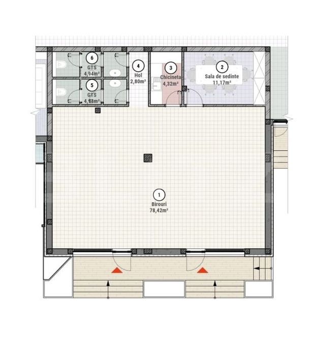 Spatiu SAD 2 Camere cu loc de parcare inclus, Mosnita Noua