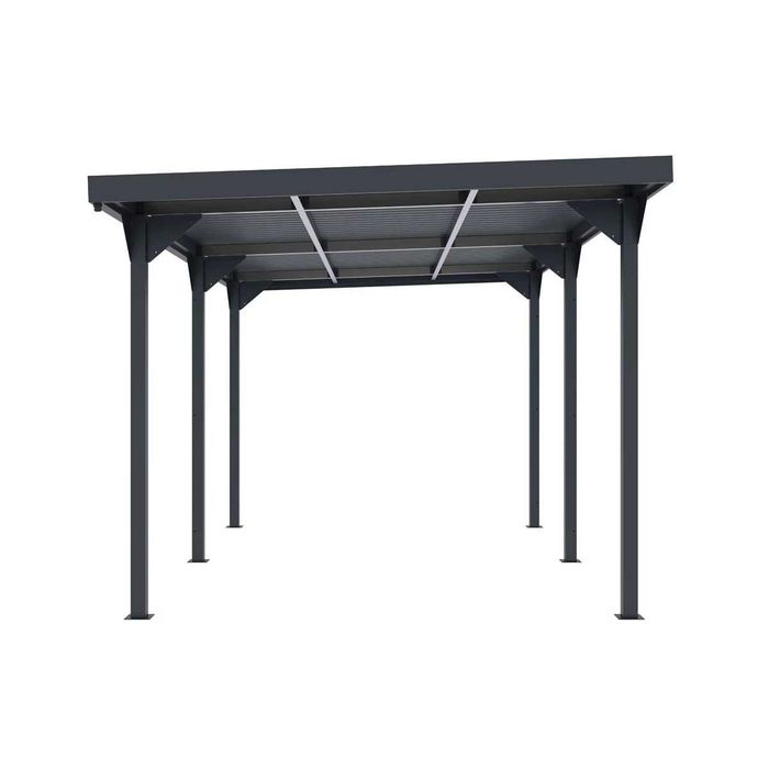 Метален навес за кола (Carport) 287x549x238 см – 1669€ готов модел