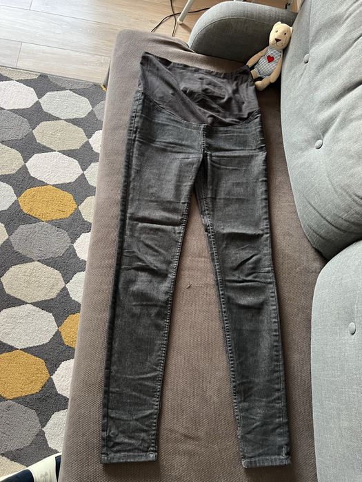 Lot pantaloni gravide H&M mărimea 34 crem ceilalti negrii/gri tot 34