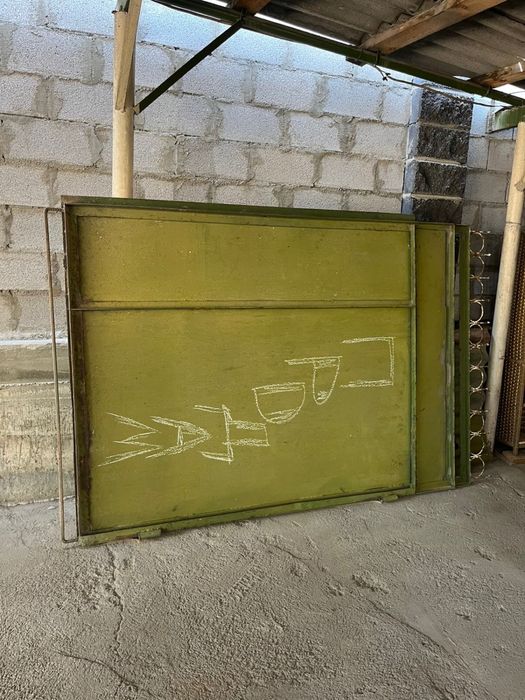 Ворота б/у металические