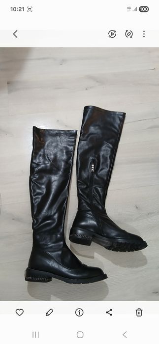 Сапоги лоферы туфли