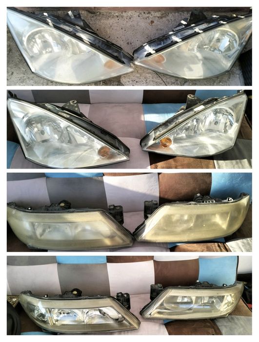 Polisare faruri cu polimer