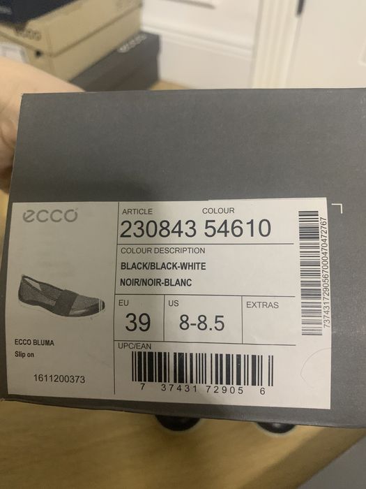Ecco 39 размер маломерки