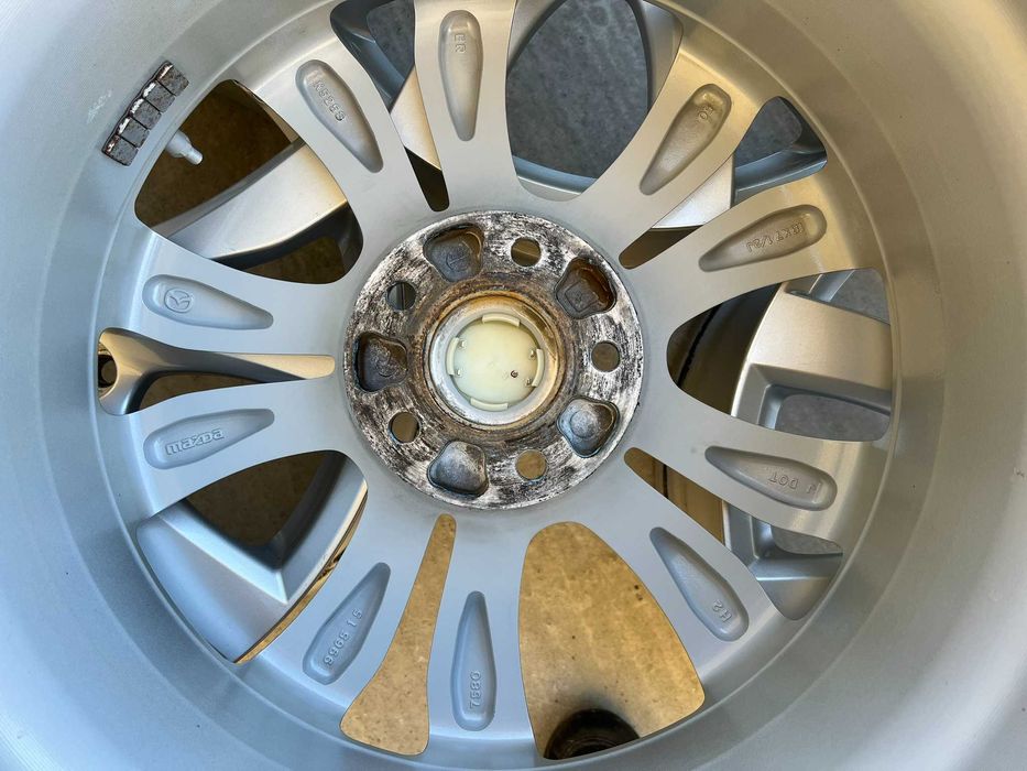 4бр. ОРИГИНАЛНИ джанти 7.5Jx18 ET50 с датчици/TPMS от Мазда/Mazda!