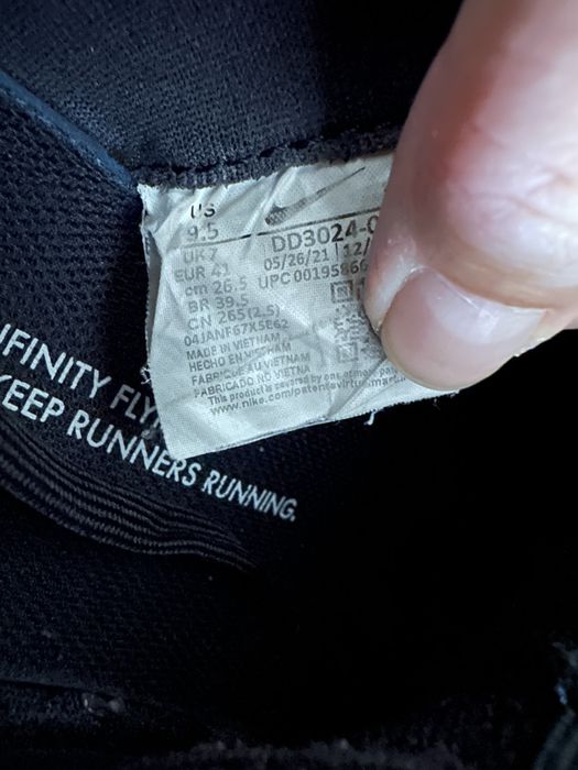 Nike Women React Infinity Run Маратонки Черни 41 номер