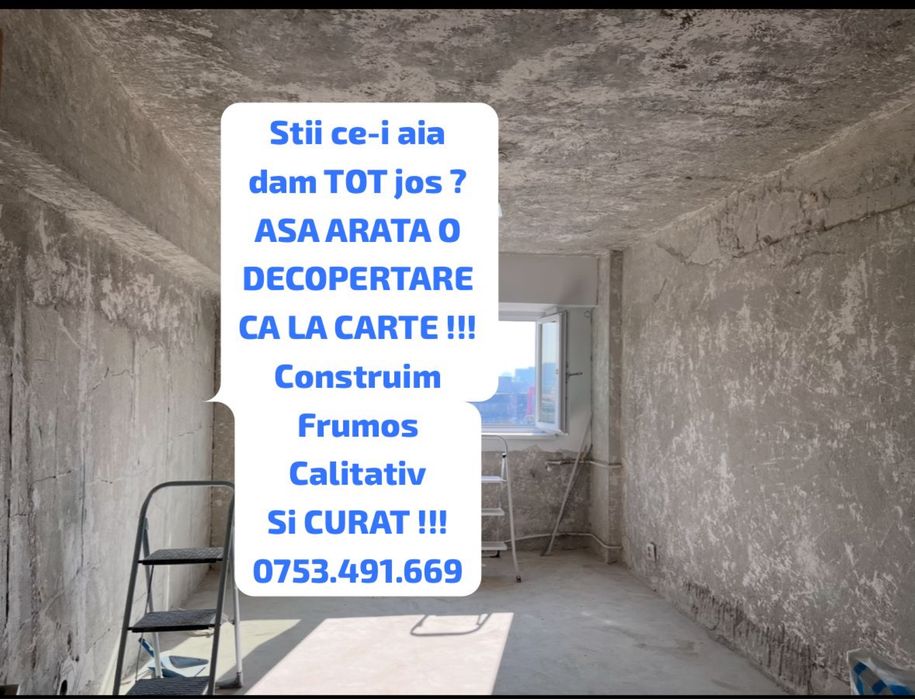 Renovam Apartamente pentru cei mai EXIGENTI si PRETENTIOSI Clienti