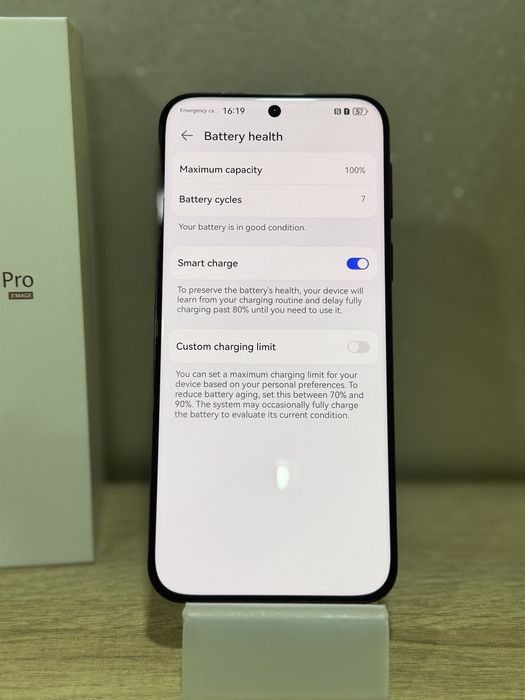 Huawei Pura 80 Pro | 512GB | Като нов | 36 м. гаранция Yettel | Червен