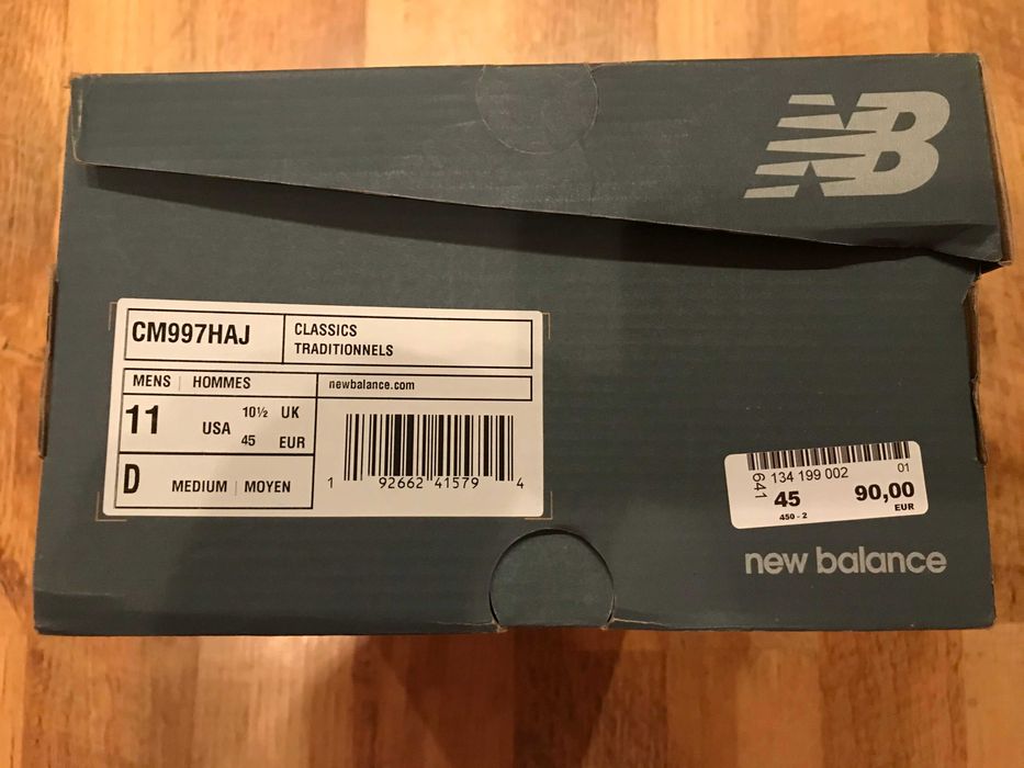 Нови оригинални мъжки маратонки NEW BALANCE 997H - номер 45