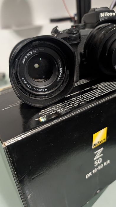 Nikon z50 + 2 obiective 2 baterii