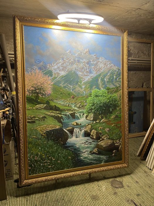 Тоғда Бахор пейзаж