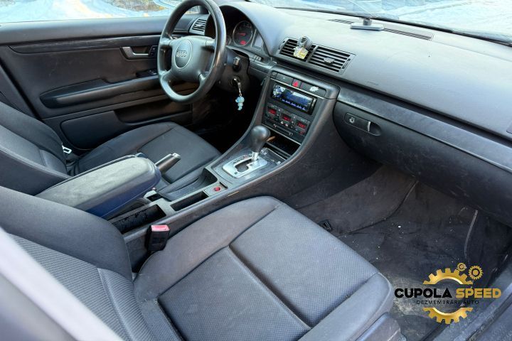 Aripa fata stanga culoare GRI LY7W Audi A4 B6 [2000 - 2005]