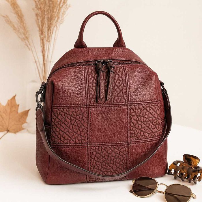 Многофункционална дамска раница-чанта