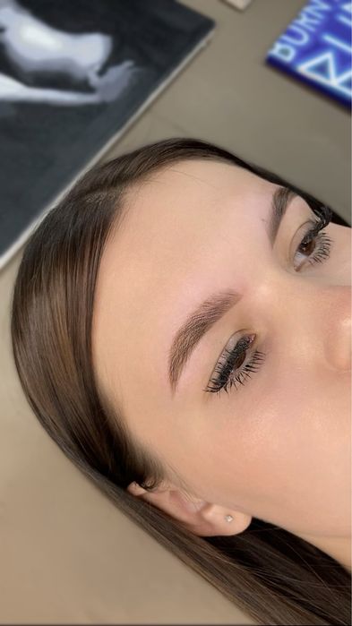 Окрашивание, Д/У бровей, ламинирование ресниц
