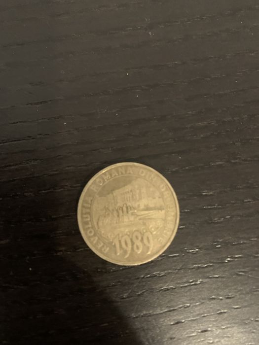 Moneda 50 bani 1989 cu Revolutia