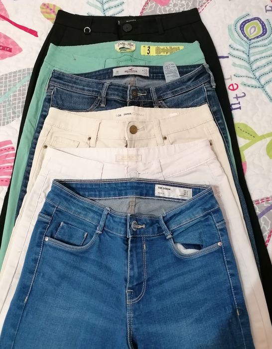 Lot de blugi și pantaloni marimea XS