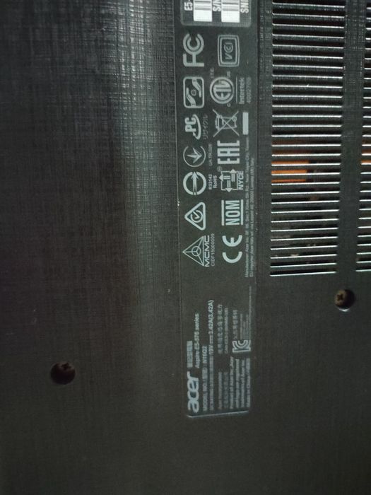 Новый ноутбук Acer