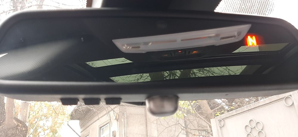 Oglinda BMW F30 interioara cu busola .telecomanda .alarma