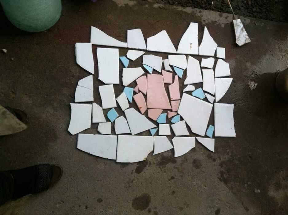 Мозайка от иранского кафеля