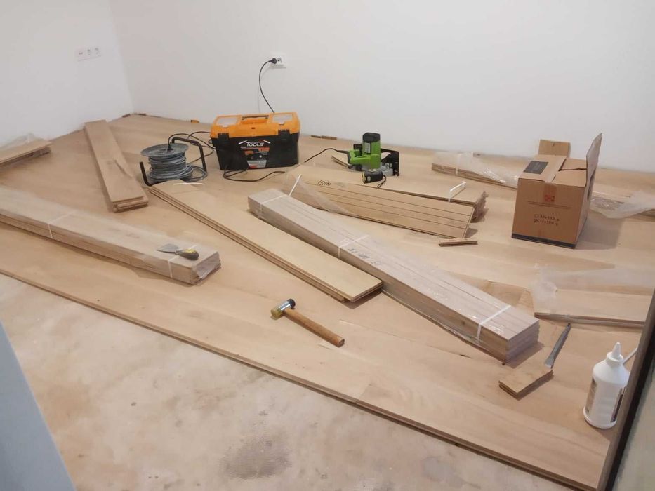 Безпрахово циклене на естествен паркет и дюшеме - гр. Свиленград