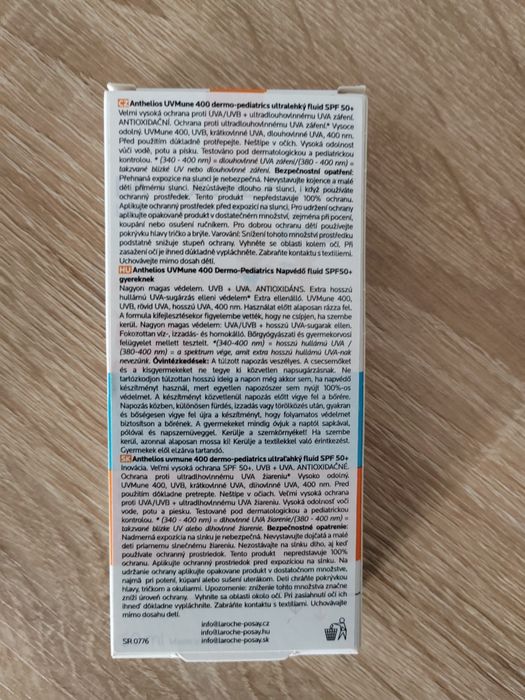 Protecție solară La roche posay pentru copii SPF 50