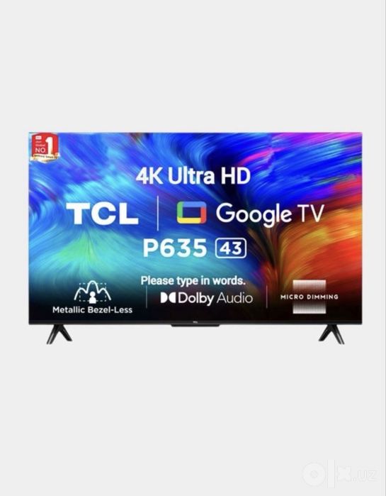 Скидка 40% телевизор TCL-43 4K доставка бесплатно