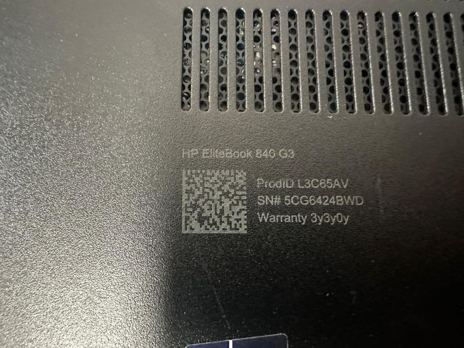 Laptop HP EliteBook 840 G3, IntelCore i5-6200U -T-