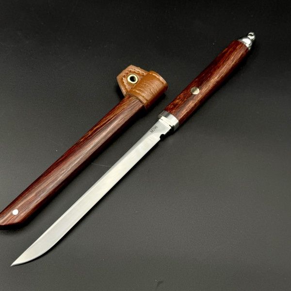 Японски нож Shinobi-Стомана M390,кания от палисандър